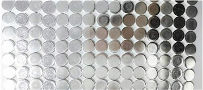 หน้าสัมผัสเงินเป็นส่วนประกอบนำไฟฟ้าที่สำคัญ