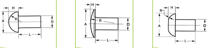 หมุดเหล็กแข็ง specification