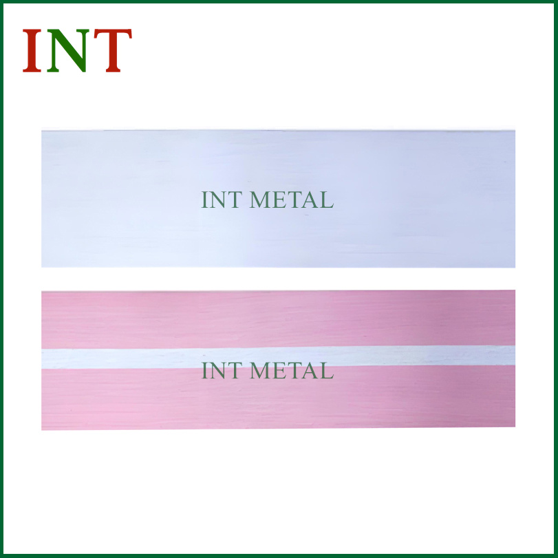 แถบทองแดงชุดสีเงิน